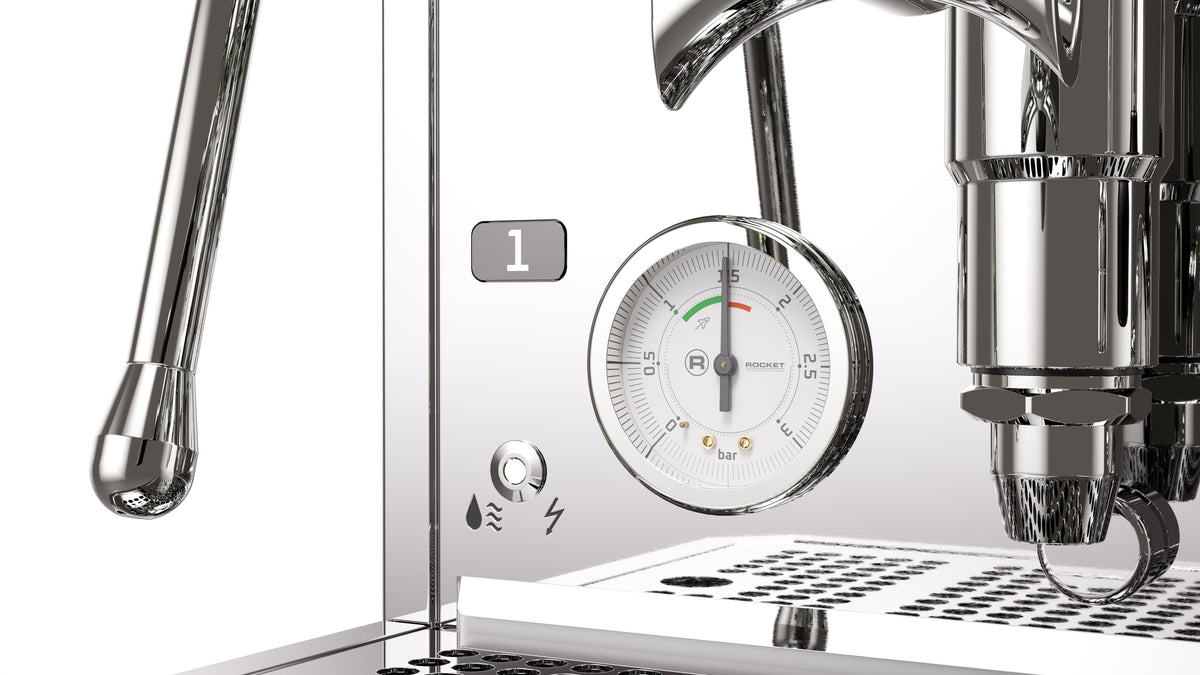 Rocket Espresso Giotto FAST V Heat-Exchange Espresso Machine with Vibration Pump