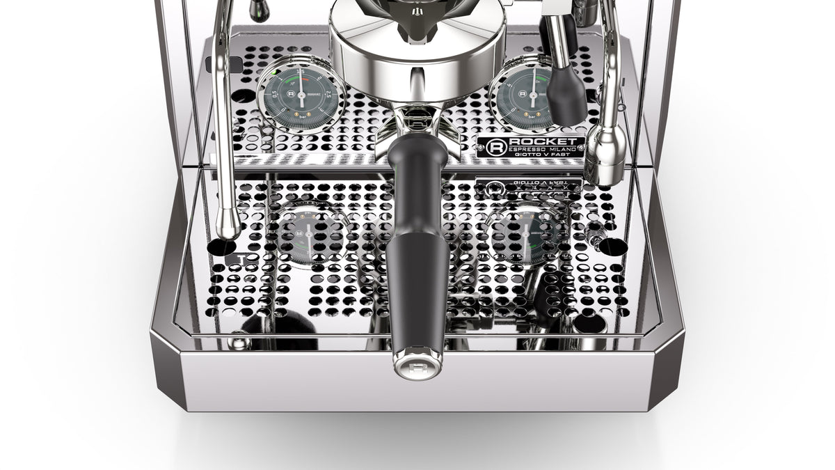 Rocket Espresso Giotto FAST V Heat-Exchange Espresso Machine with Vibration Pump
