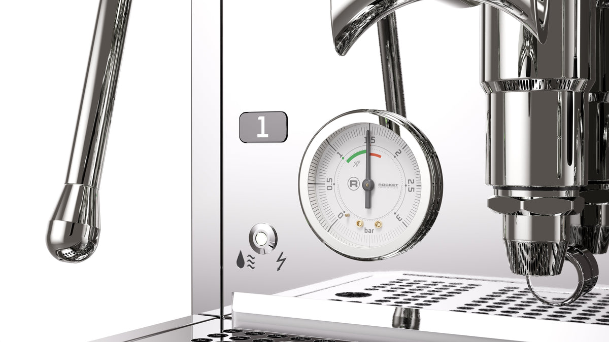 Rocket Espresso Mozzafiato FAST R Heat-Exchange Espresso Machine with Rotary Pump