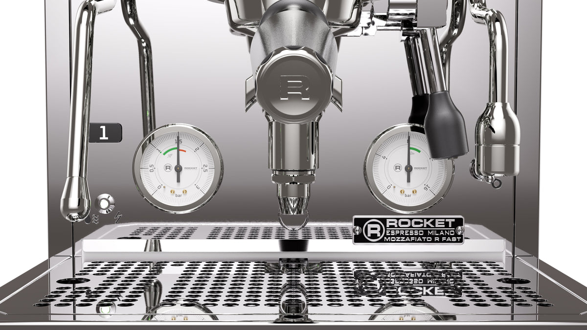 Rocket Espresso Mozzafiato FAST R Heat-Exchange Espresso Machine with Rotary Pump