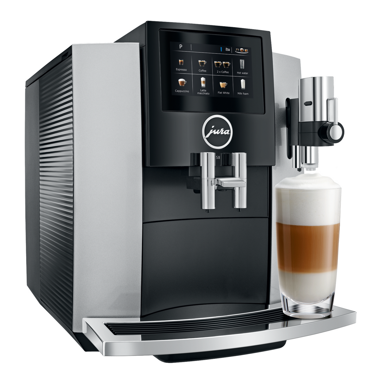 JURA S8 Fully Automatic Espresso Machine with Aroma G3 Grinder