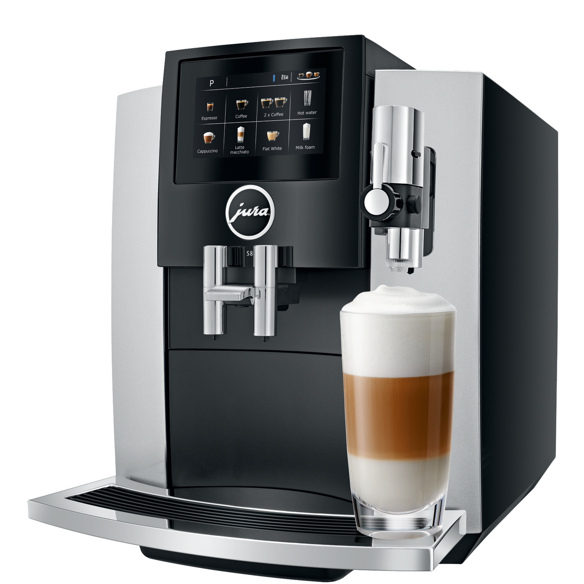 JURA S8 Fully Automatic Espresso Machine with Aroma G3 Grinder