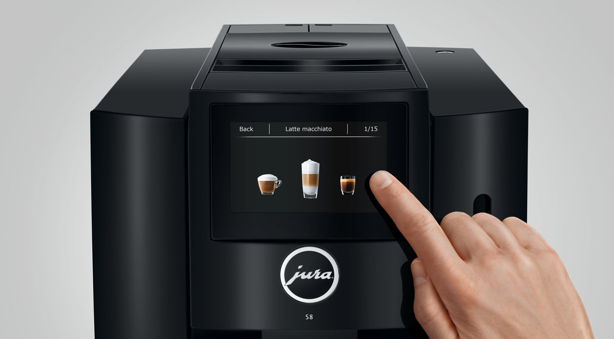 JURA S8 Fully Automatic Espresso Machine with Aroma G3 Grinder