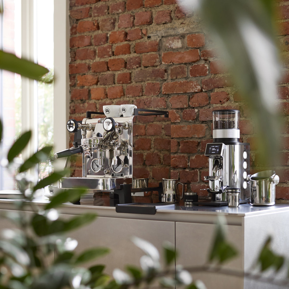 Rocket Espresso R58 TUNE Dual-Boiler Espresso Machine with Rotary Pump