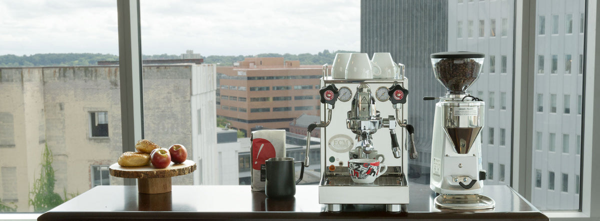 ECM Mechanika VI Slim Heat-Exchange Espresso Machine