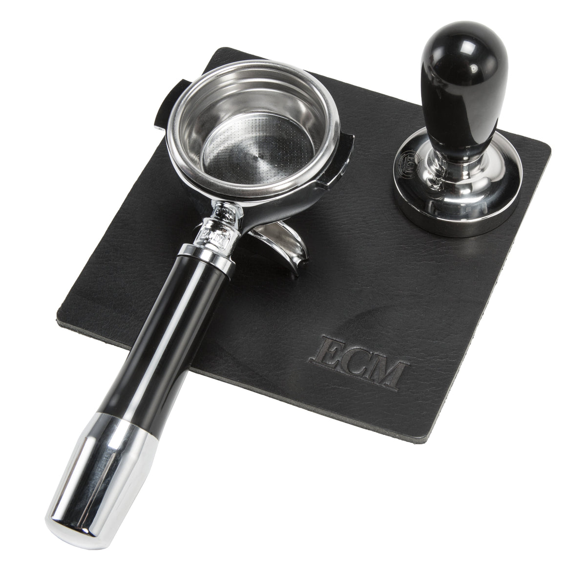 ECM Leather Espresso Tamper Pad