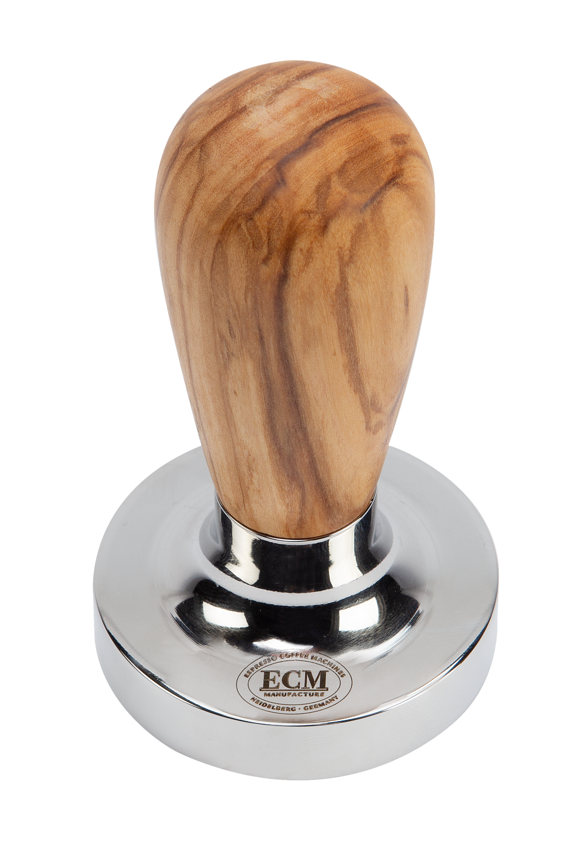 ECM Olive Wood Espresso Tamper for 58mm Portafilters