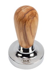 ECM Olive Wood Espresso Tamper for 58mm Portafilters