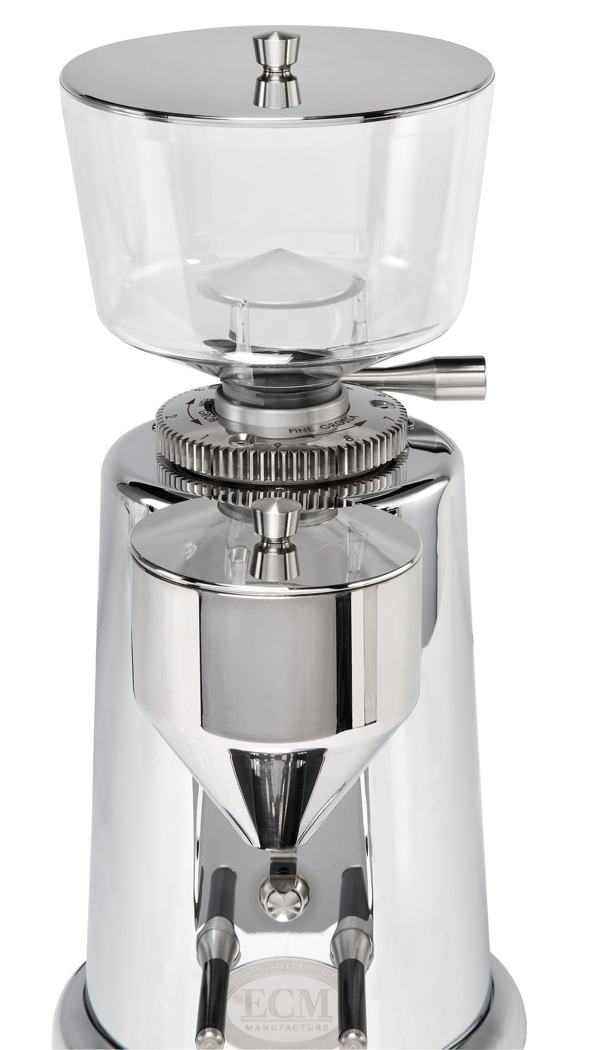 ECM V-Titan 64 Stainless Steel Grinder Lid Set