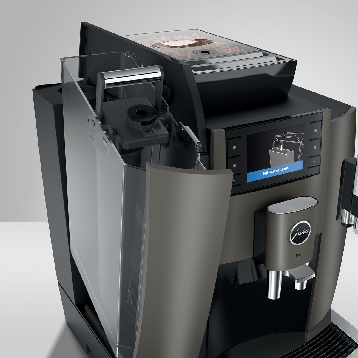 JURA W8 Professional Fully Automatic Espresso Machine – Up to 50 Beverages per Day