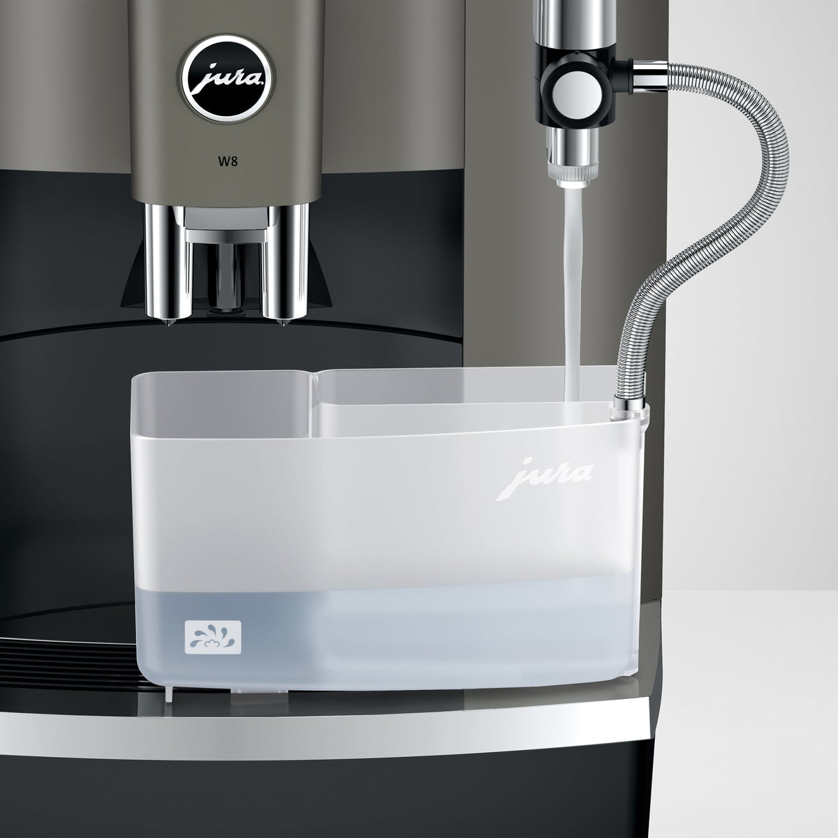 JURA W8 Professional Fully Automatic Espresso Machine – Up to 50 Beverages per Day