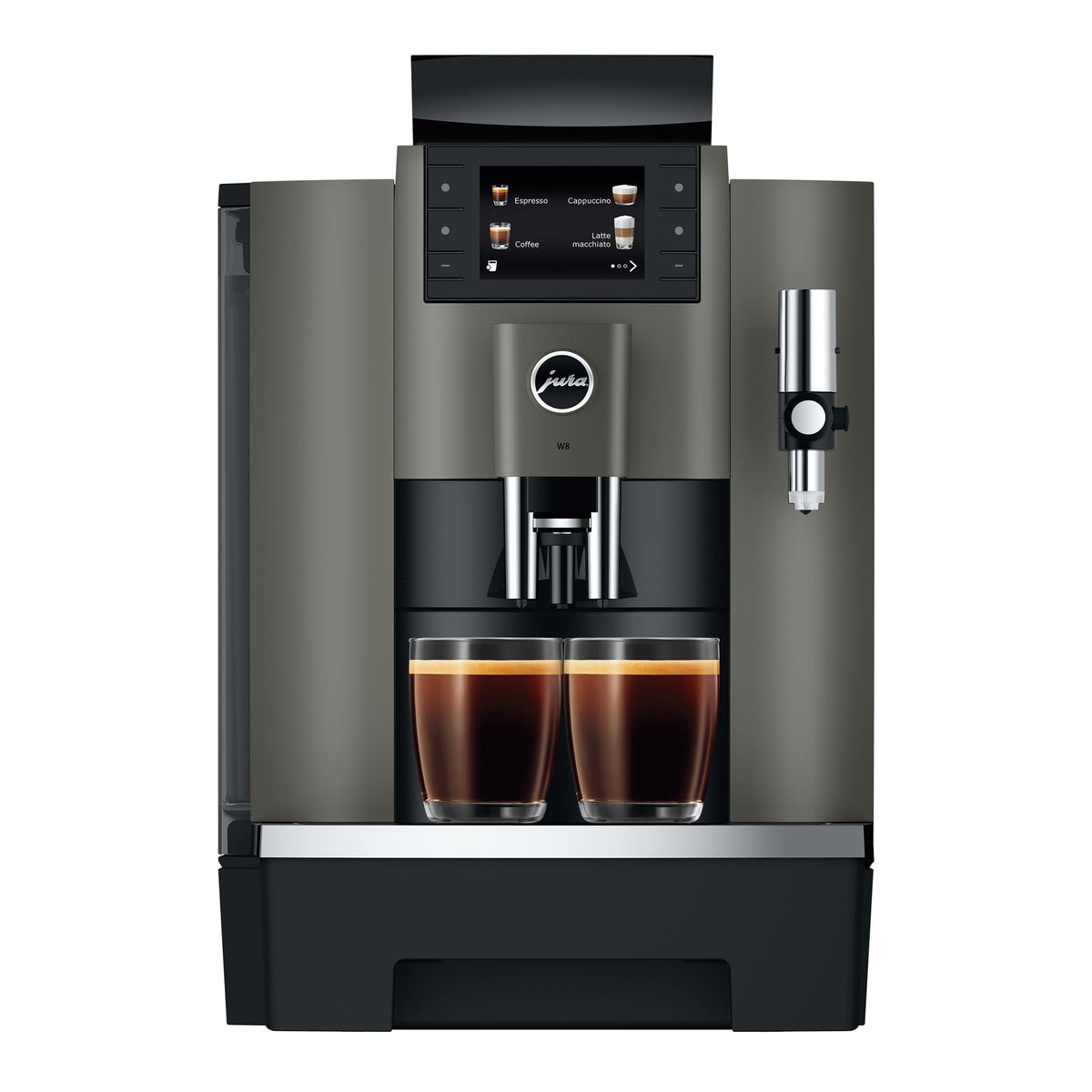 JURA W8 Professional Fully Automatic Espresso Machine – Up to 50 Beverages per Day