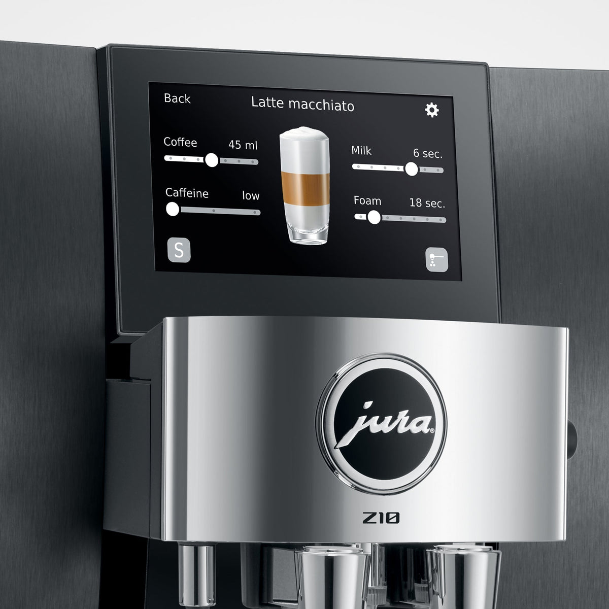 JURA Z10 Fully Automatic Hot and Cold Brew Espresso Machine