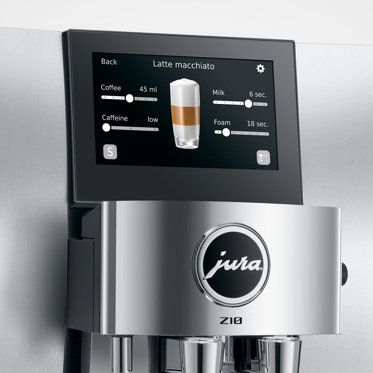 JURA Z10 Fully Automatic Hot and Cold Brew Espresso Machine