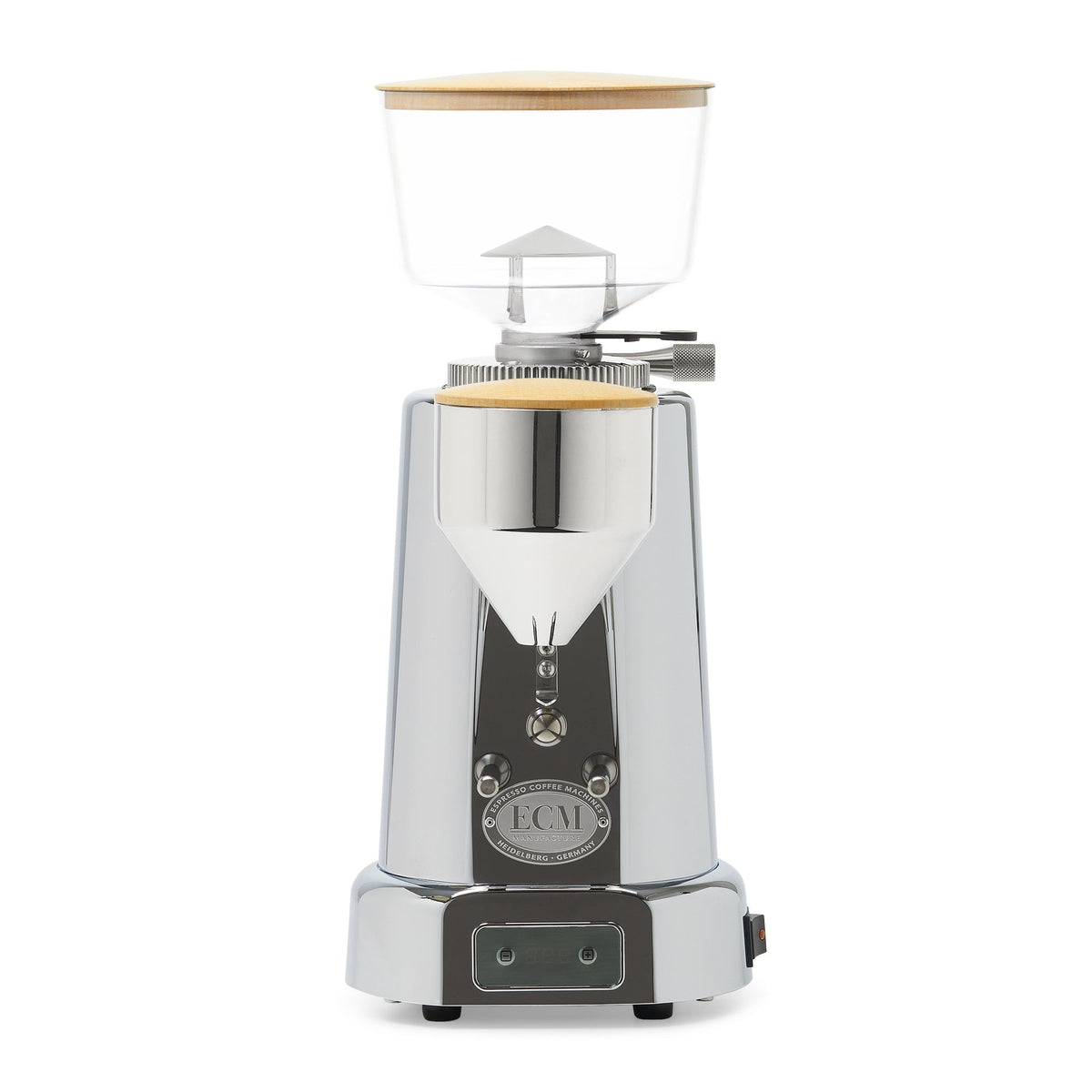 ECM V-Titan 64 On-Demand Espresso Grinder with 64mm Titanium-Coated Burrs and 450W Motor