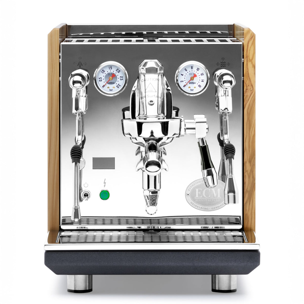 ECM Synchronika II Dual-Boiler Espresso Machine with OLED PID Display