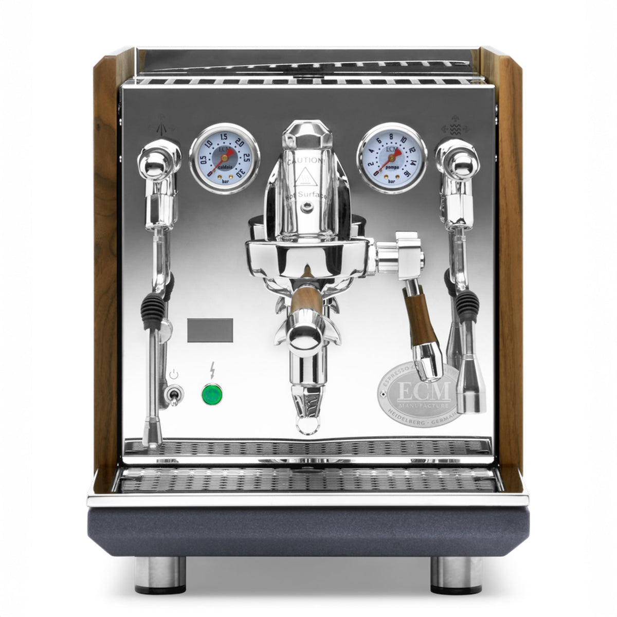 ECM Synchronika II Dual-Boiler Espresso Machine with OLED PID Display