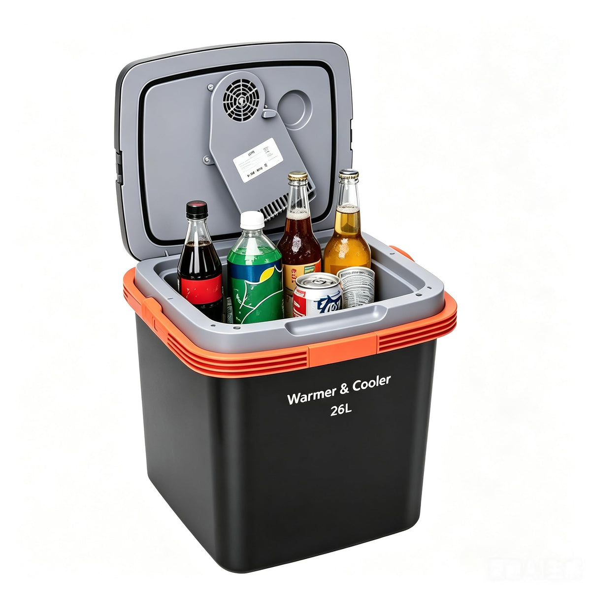 Portable Thermoelectric Cooler and Warmer, 26 L, 12V DC and 110V AC – 26 L