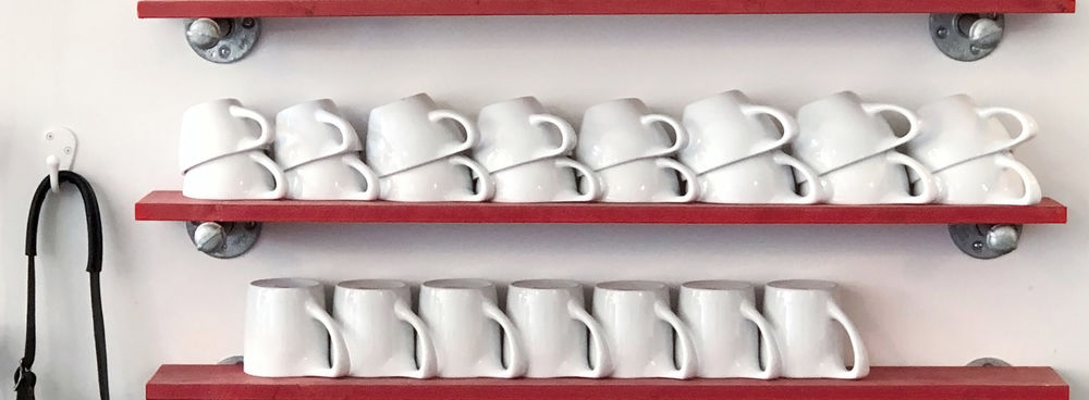 Rancilio Logo Cappuccino Cups with Matching Saucers – Set of 6
