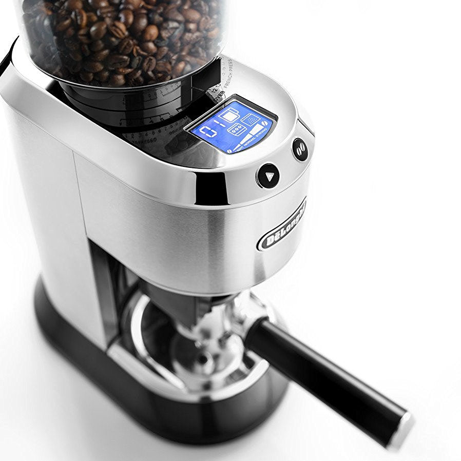 De’Longhi Dedica Conical Burr Coffee Grinder – Up to 14 Cups