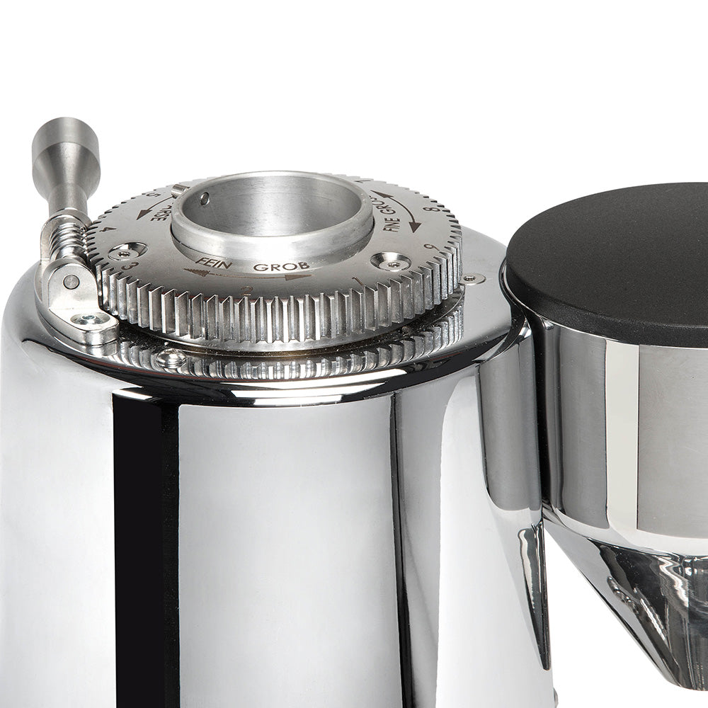 ECM V-Titan 64 On-Demand Espresso Grinder with 64mm Titanium-Coated Burrs and 450W Motor