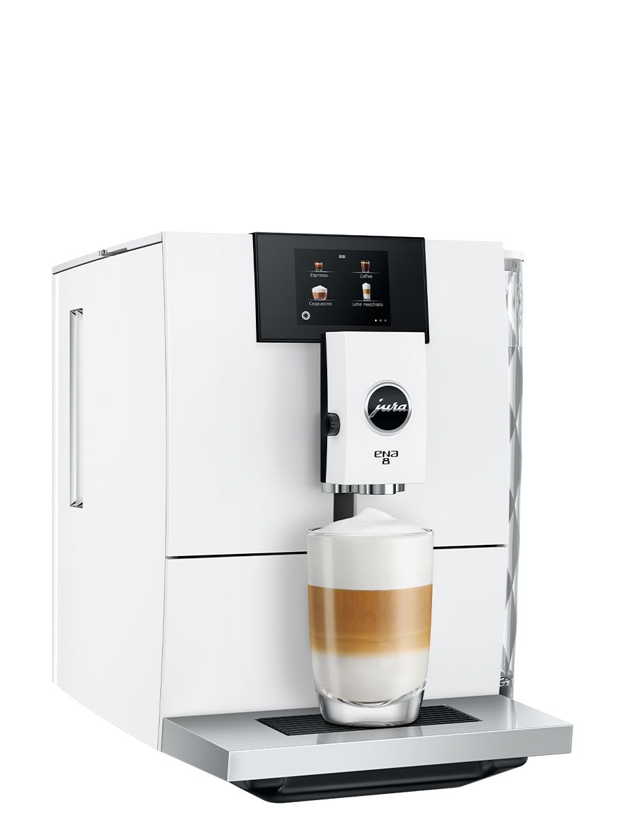 JURA ENA 8 Fully Automatic Espresso Machine with Professional Aroma Grinder and P.E.P.