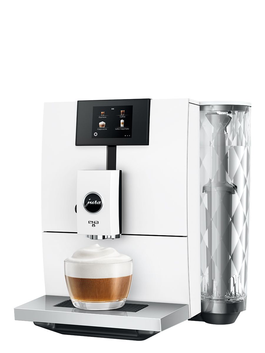 JURA ENA 8 Fully Automatic Espresso Machine with Professional Aroma Grinder and P.E.P.