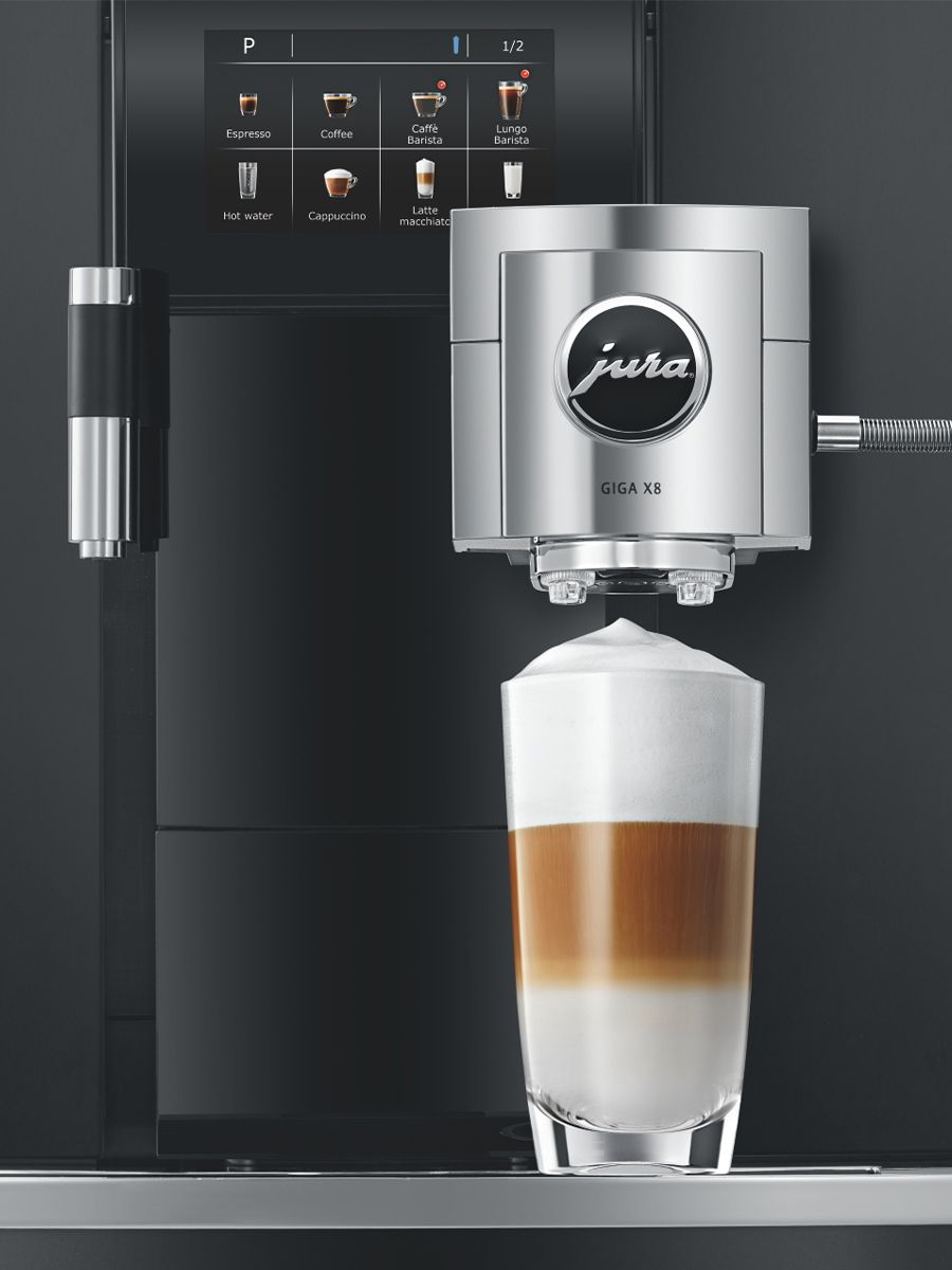JURA GIGA X8 Professional Fully Automatic Espresso Machine – Up to 200 Cups per Day