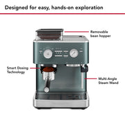 KitchenAid Semi-Automatic Espresso Machine with Burr Grinder and 15-Bar Pump – Juniper – KES6551JP