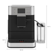 KitchenAid KF7 Fully Automatic Espresso Machine with Milk Container – Cast Iron Black – KES8557BK
