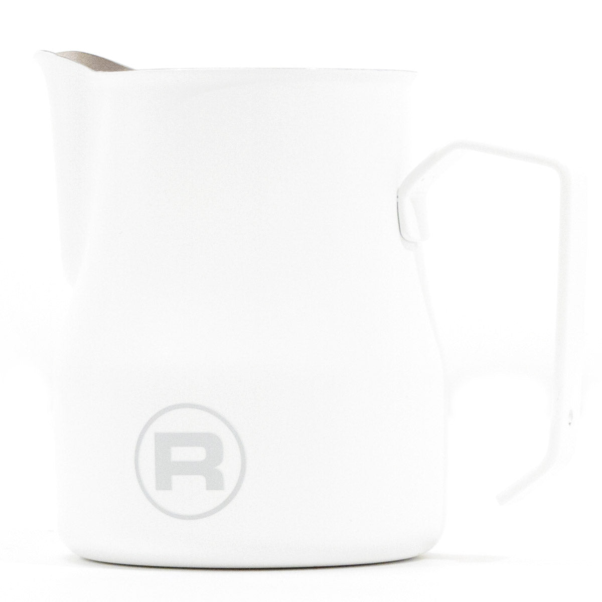 Rocket Espresso Stainless Steel Milk Frothing Jug in Matte White – 500 mL / 16.9 oz