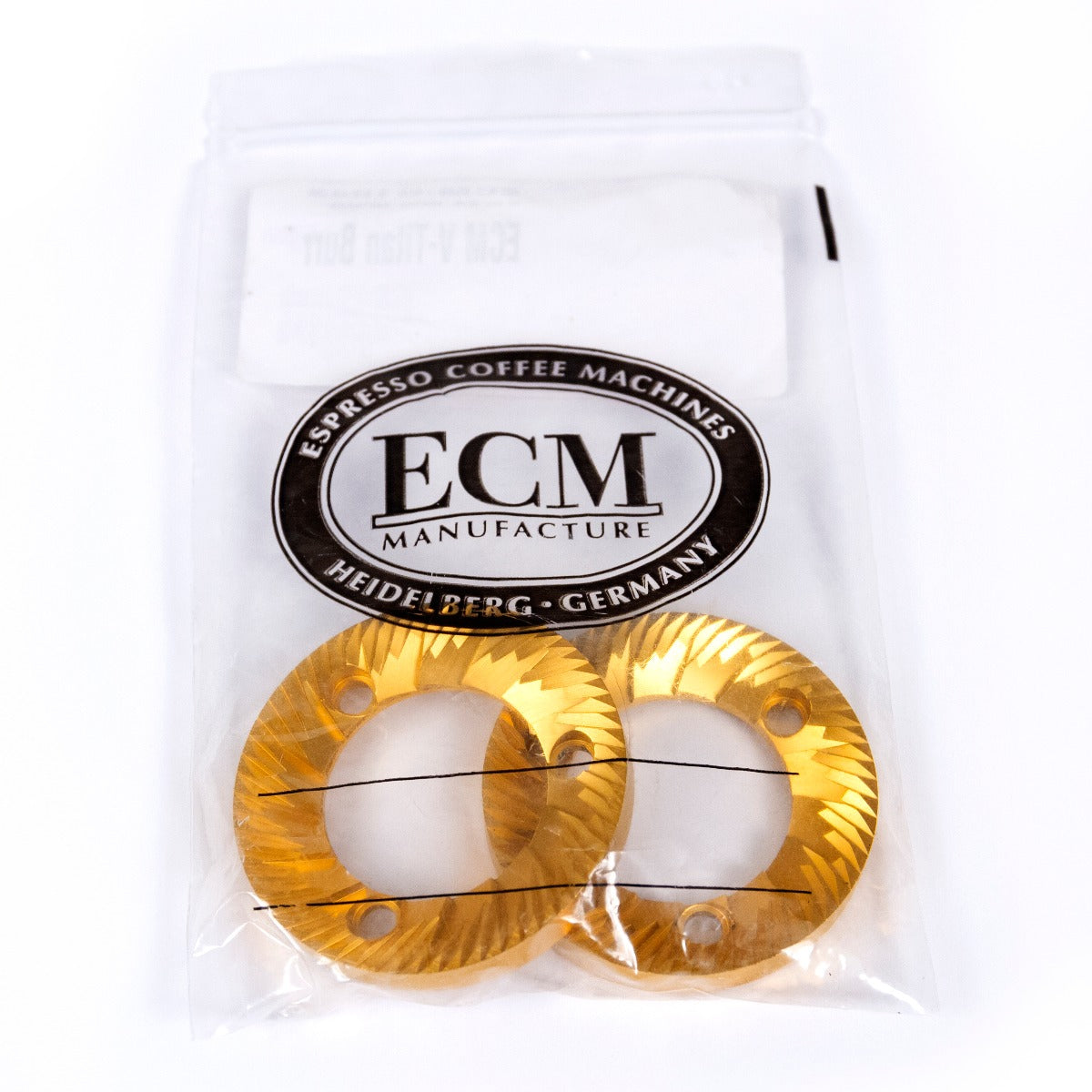 ECM 64mm Titanium-Coated Replacement Espresso Grinder Burr Set