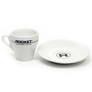 Rocket Espresso Flat White Cup with Saucer – 4 fl oz