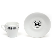Rocket Espresso Flat White Cup with Saucer – 4 fl oz