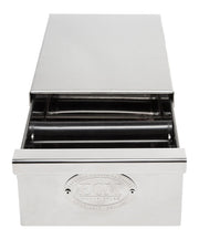 ECM Slim Stainless Steel Knock Box Drawer with Sound-Absorbing Bar