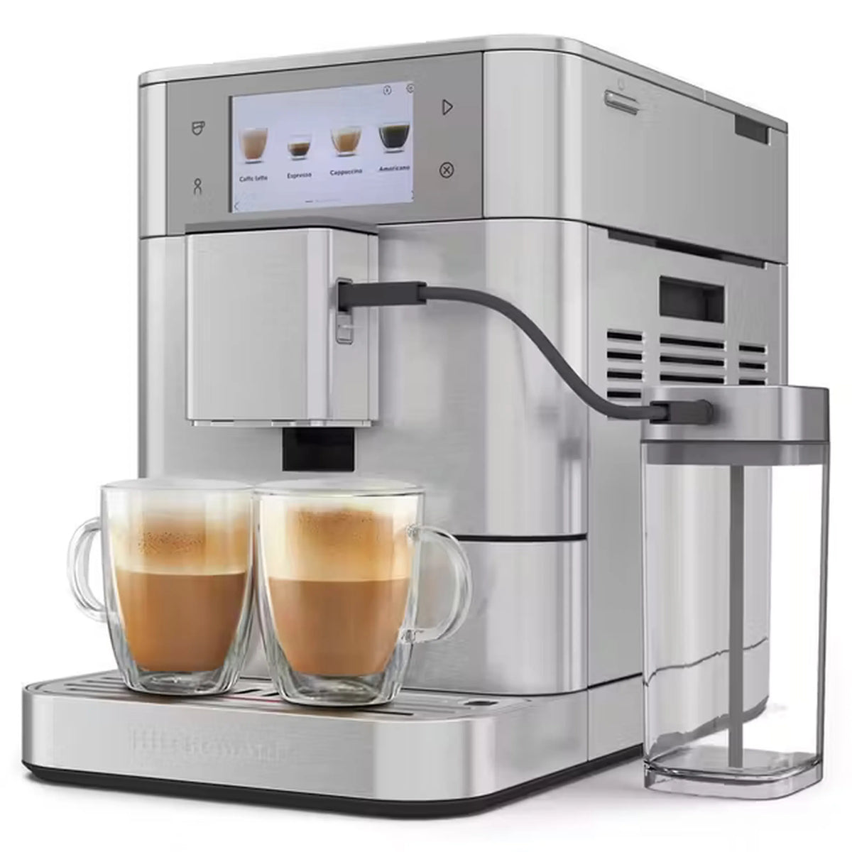 KitchenAid KF8 Fully Automatic Espresso Machine with Milk Container – Stainless Steel – KES8558SX
