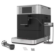 KitchenAid KF8 Fully Automatic Espresso Machine with Milk Container – Cast Iron Black – KES8558BK