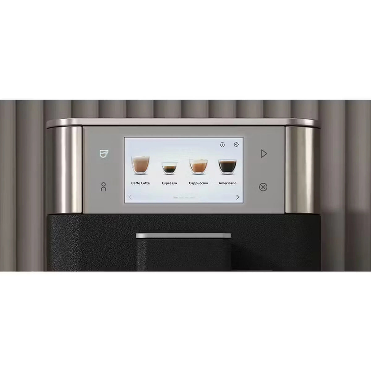 KitchenAid KF8 Fully Automatic Espresso Machine with Milk Container – Cast Iron Black – KES8558BK