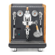 ECM Synchronika II Dual-Boiler Espresso Machine in Anthracite with OLED PID Display