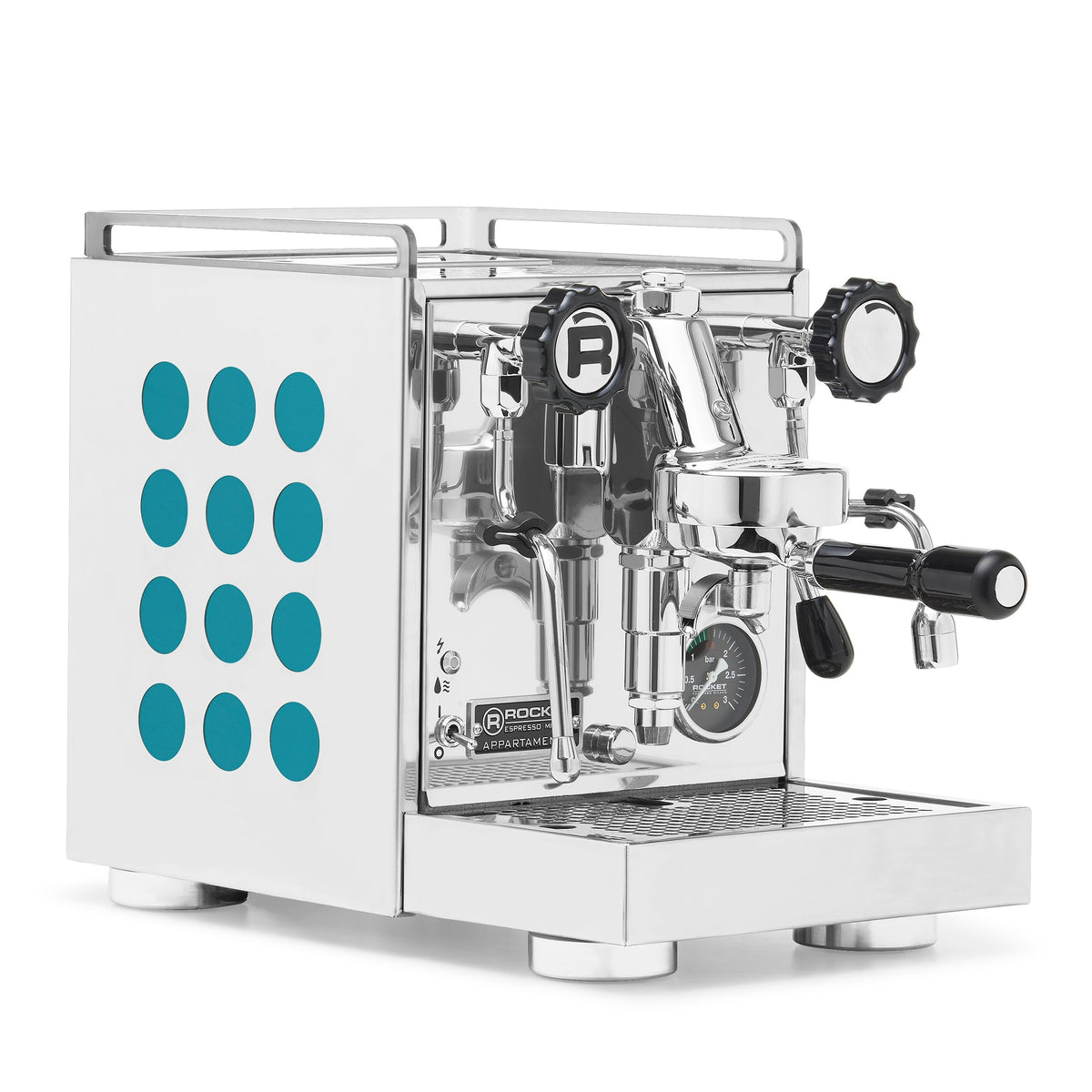 Rocket Espresso Appartamento 2.0 Heat-Exchange Espresso Machine in Chrome