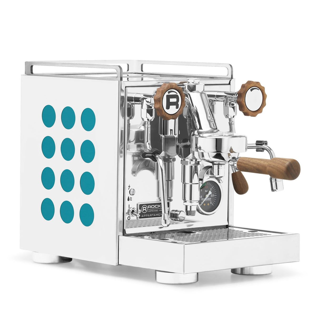 Rocket Espresso Appartamento 2.0 Heat-Exchange Espresso Machine in Chrome