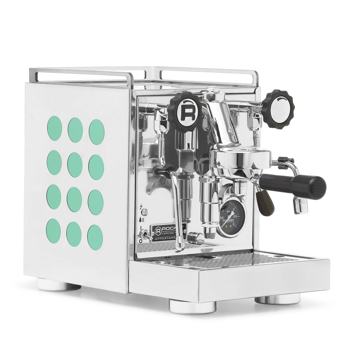 Rocket Espresso Appartamento 2.0 Heat-Exchange Espresso Machine in Chrome