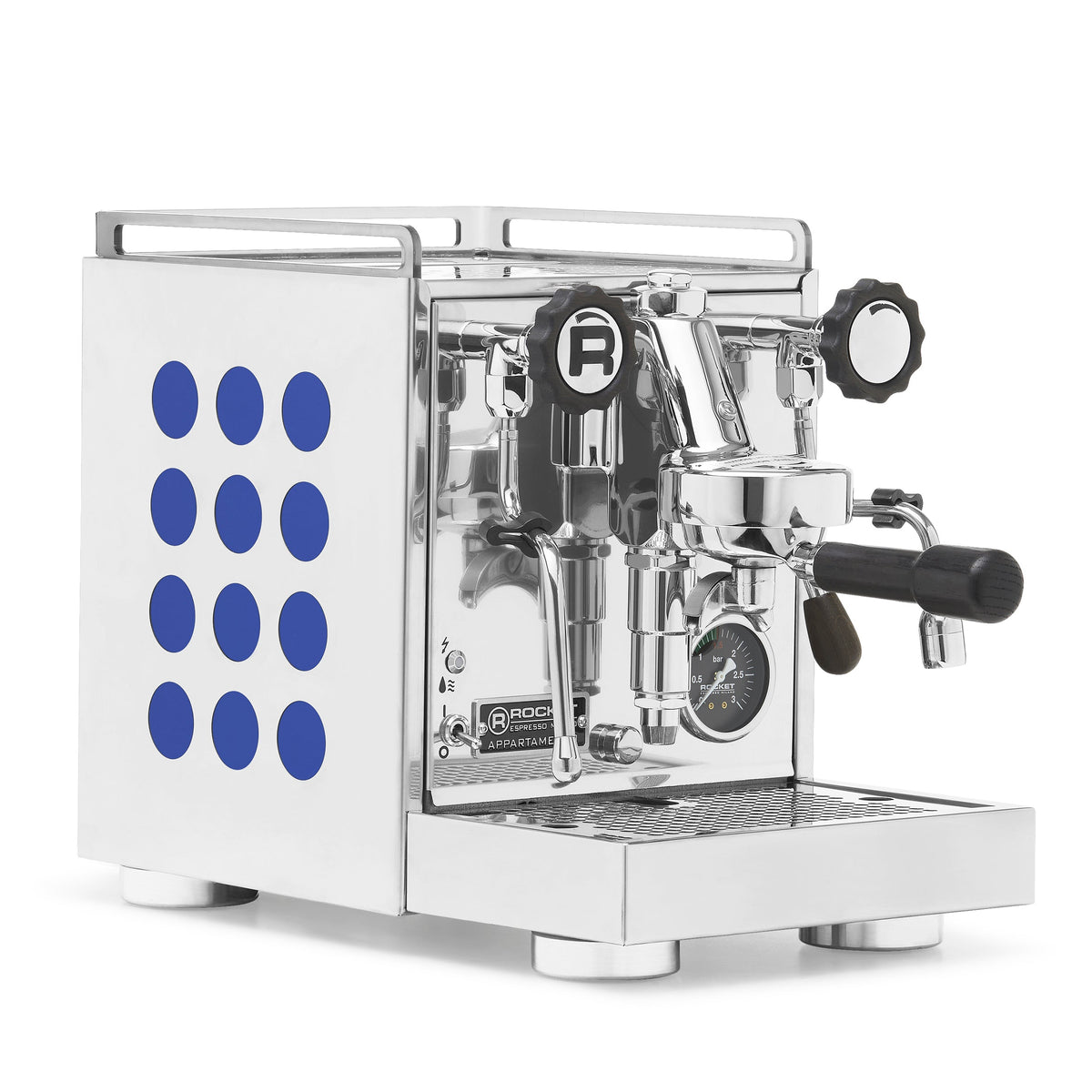 Rocket Espresso Appartamento 2.0 Heat-Exchange Espresso Machine in Chrome