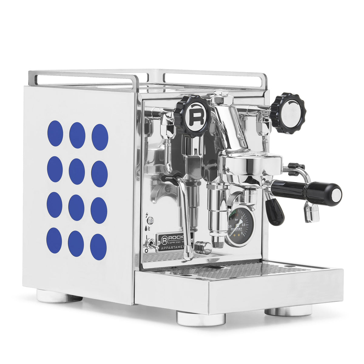 Rocket Espresso Appartamento 2.0 Heat-Exchange Espresso Machine in Chrome