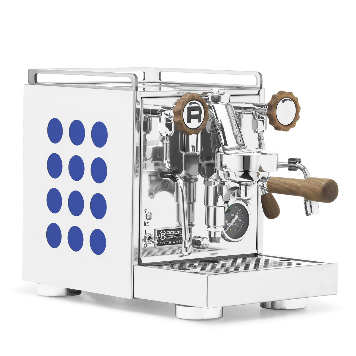 Rocket Espresso Appartamento 2.0 Heat-Exchange Espresso Machine in Chrome