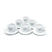 Profitec Cappuccino Cup Set – 6 oz, 6-Piece Set