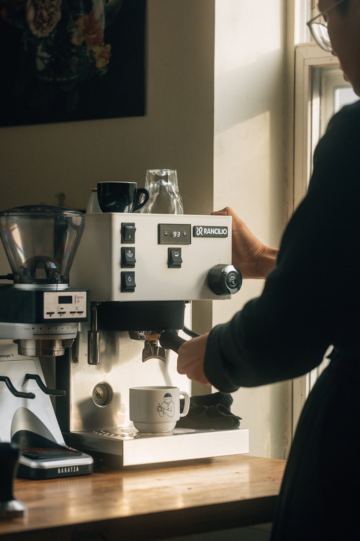 Rancilio Silvia Pro X Dual-Boiler Espresso Machine with PID