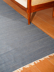 Handwoven Wool-Blend Kilim Area Rug, 5 x 8 ft Flatweave Rectangle – product detail 6