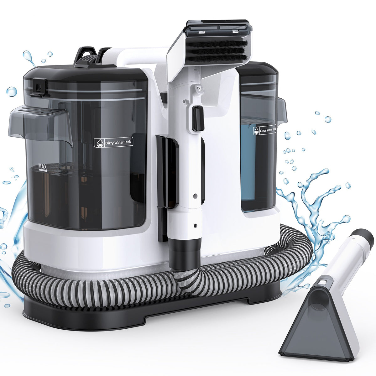 Portable Carpet and Upholstery Spot Cleaner 450W, 13.5 kPa Dual Tank – 